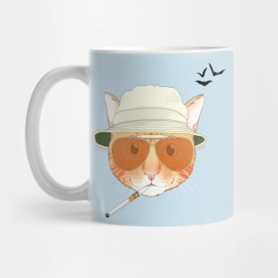 Fear and Loathing Cat - Ginger Mug